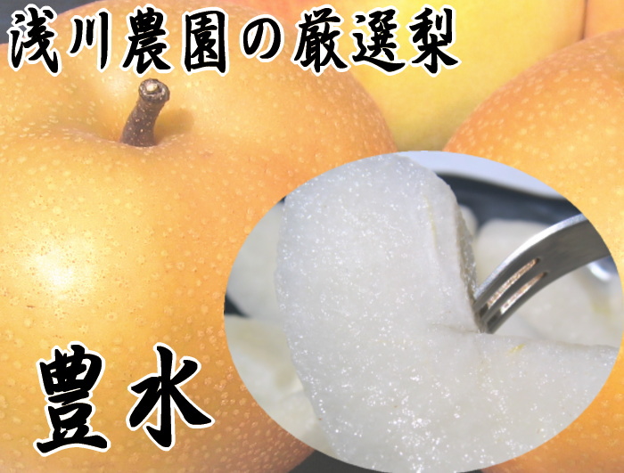 朝獲り厳選豊水梨